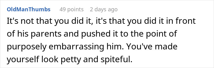 Man Upset Spouse Stopped Telling His Parents About Their Vacation Because He Interrupted Them Man Upset Spouse Stopped Telling His Parents About Their Vacation Because He Interrupted Them