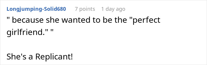 Text post from a social media thread discussing a guy feeling like a science experiment in his own home due to his girlfriend&rsquo;s behavior.