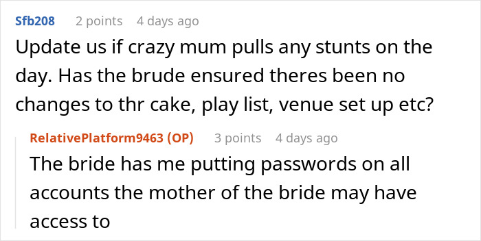 Man Of Honor Told To Change His Blue Hair For Wedding, Bride Uncovers Mom's Meddling Just In Time Man Of Honor Told To Change His Blue Hair For Wedding, Bride Uncovers Mom's Meddling Just In Time