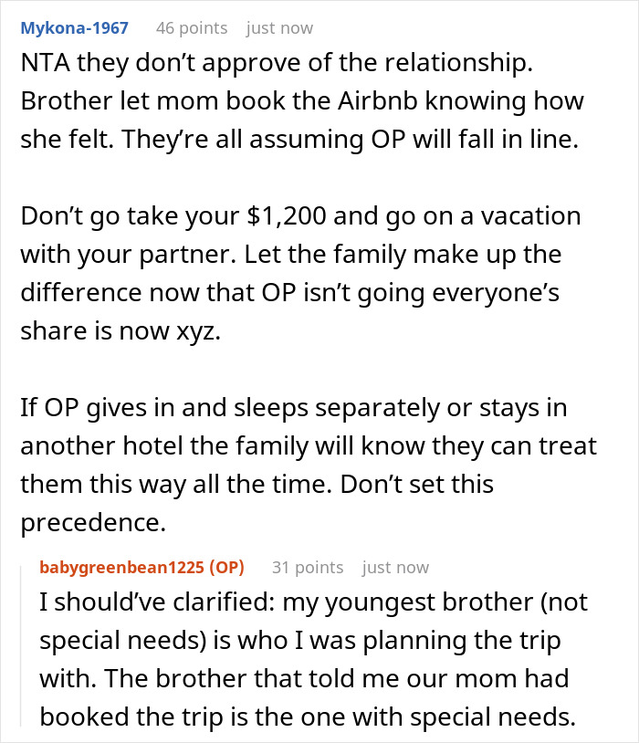 Woman faces dilemma after mother controls her sleeping arrangement with wife-to-be, highlighting family relationship tensions.