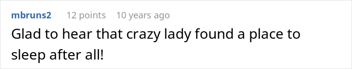 Screenshot of a social media comment responding to a story about a man finding his friend&rsquo;s girlfriend living in his house.