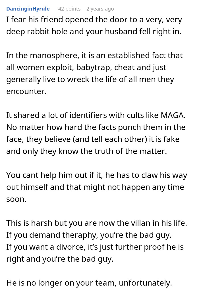 &ldquo;Suddenly, Trust Is Gone&rdquo;: A Woman Considers Divorce After Her Husband Starts Acting Weird