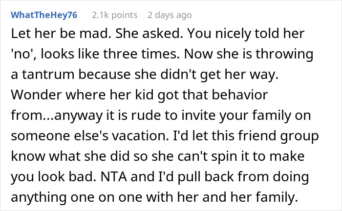 Friendship On Troubled Waters As Woman Doesn't Want A Joint Family Trip With Bestie, She Loses It