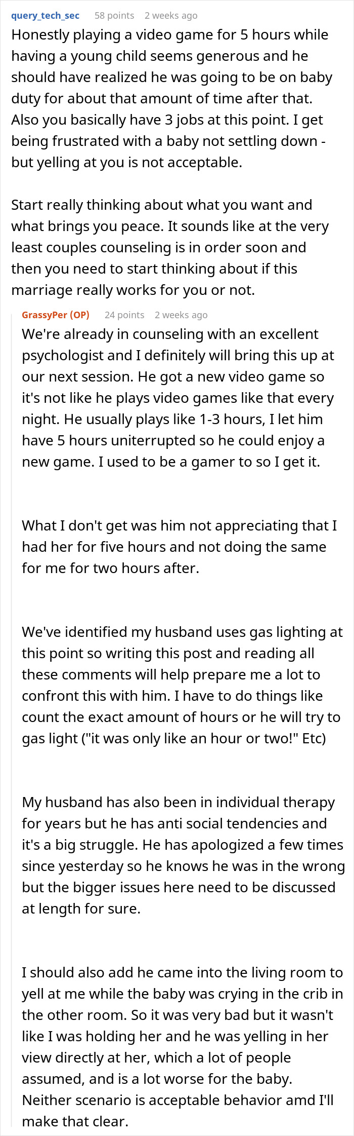 Man Plays Video Games For 5 Hours, Then Complains When Wife Tracks Time He Spent With Their Baby