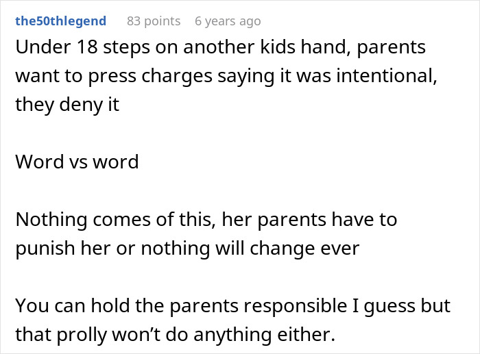 Teen Stomps On Cousin's Hand With High Heels, Calls It An "Accident," Aunt Weighs Calling Police Teen Stomps On Cousin's Hand With High Heels, Calls It An "Accident," Aunt Weighs Calling Police