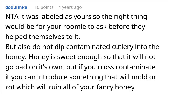 Person Contaminates Honey With Peanuts, Chaos Ensues After Allergic Roommate Decides To Eat It