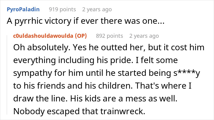 Reddit conversation discussing consequences of wife getting cheeky with lover on husband's PC while he records every session. Reddit conversation discussing consequences of wife getting cheeky with lover on husband's PC while he records every session.