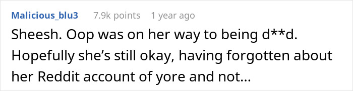 Screenshot of a Reddit comment discussing a man leaving dangerous traps for his girlfriend before she dumps him. Screenshot of a Reddit comment discussing a man leaving dangerous traps for his girlfriend before she dumps him.