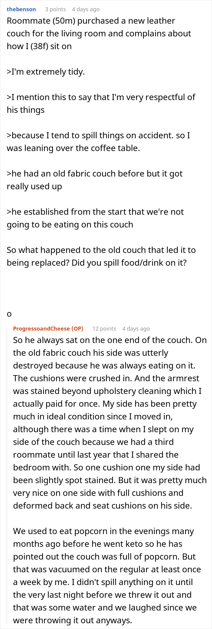 Guy Buys A Fancy Couch With A Side Of Rules, Roomie Feels Like It&rsquo;s A Museum Piece She Can&rsquo;t Touch