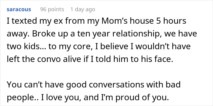 Woman Fakes Work Trip To Escape Volatile Boyfriend, Asks If That Makes Her A Coward