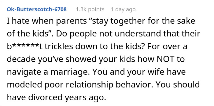 &ldquo;Starting Over&rdquo;: Man Divorces Wife Once Kids Move Out, And The Internet Has Opinions About It