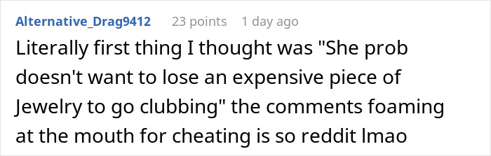 Guy’s Imagination Drives Him Mad As He Spots Fiancée Not Putting On Her Engagement Ring At Clubs Guy’s Imagination Drives Him Mad As He Spots Fiancée Not Putting On Her Engagement Ring At Clubs