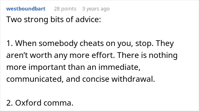 Guy Gets Savage Revenge On Cheating Ex, Thinks He Went Overboard: "A Doormat, A Joke, An Option"