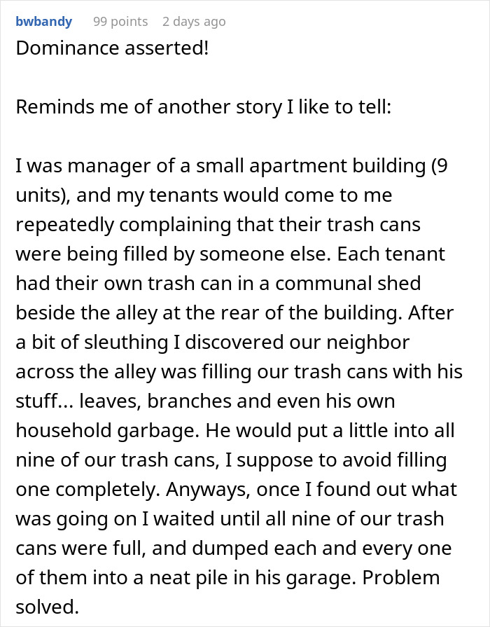 Lazy Man Throws Dog's Chew Bones Onto Neighbor's Lawn, Gets A Yard Full Of Them After Petty Revenge