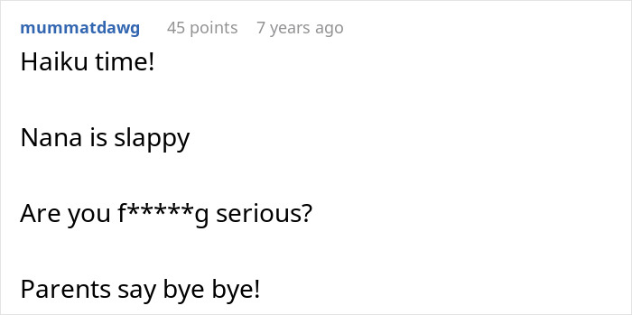 Um haicai sobre não bater: 