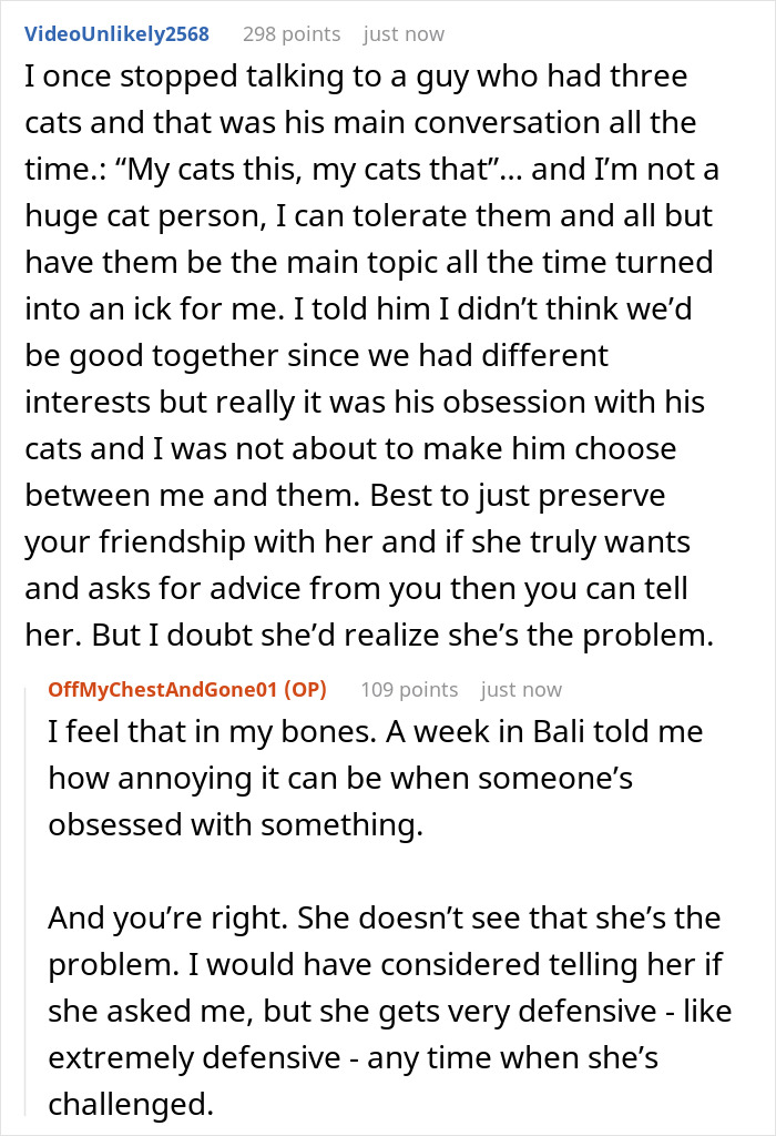 Online conversation about a crazy cat lady&rsquo;s obsession with cats affecting her K-Drama romance and relationships.