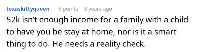 Man Calls Wife Selfish For Refusing To Become A SAHM While Cheating On Her The Entire Time
