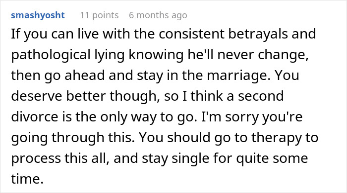 Comment urging therapy and staying single after discovering creepy and borderline predatory behavior in hidden folder situation. Comment urging therapy and staying single after discovering creepy and borderline predatory behavior in hidden folder situation.