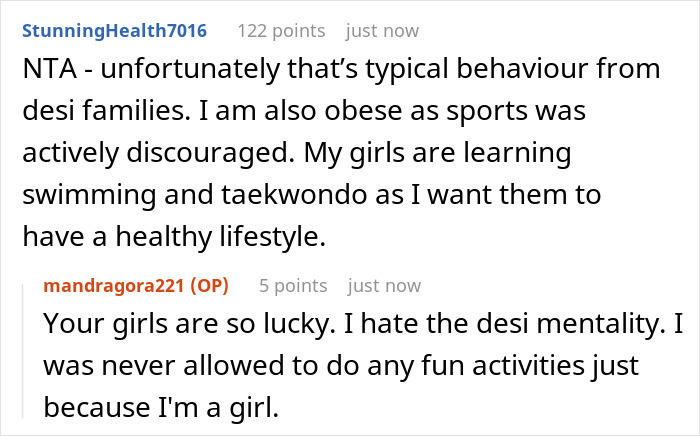 Asian Mom Body Shames Daughter, Gets Mad When She Says She's The Reason For Her Weight And Illnesses