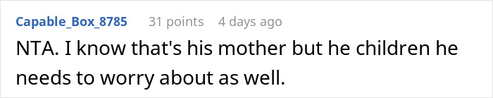 Woman Threatens Divorce If Husband Financially Contributes To His Mother's Care: "Told Him That Is Nuts"