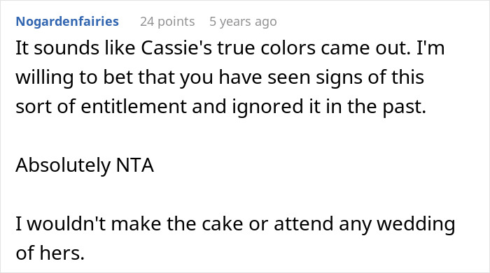 Entitled Bride Wants Baker Friend To Put Up With Outrageous Demands, Fianc&eacute; Learns Truth And Leaves