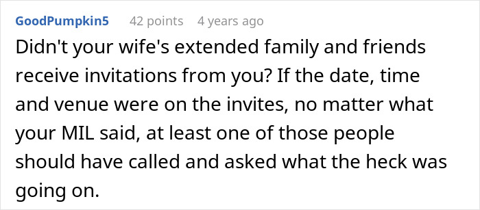 Screenshot of a Reddit comment discussing issues with a toxic MIL refusing to leave daughter's home and housing disputes.