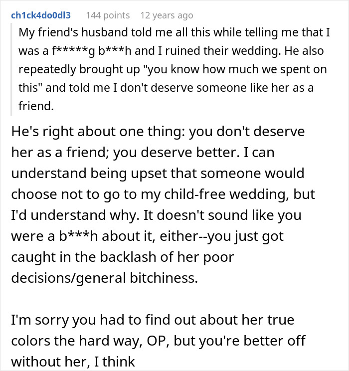 Mom RSVPs ‘No’ To Childfree Wedding An 12-Hour Flight Away, Bride Takes It Personally Mom RSVPs ‘No’ To Childfree Wedding An 12-Hour Flight Away, Bride Takes It Personally