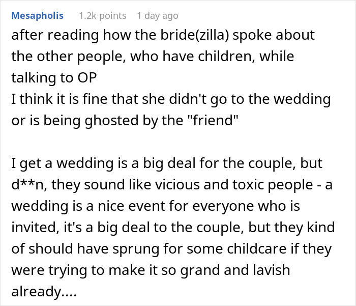 Mom RSVPs ‘No’ To Childfree Wedding An 12-Hour Flight Away, Bride Takes It Personally Mom RSVPs ‘No’ To Childfree Wedding An 12-Hour Flight Away, Bride Takes It Personally
