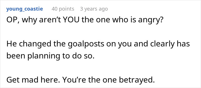 Man Calls Wife Selfish For Refusing To Become A SAHM While Cheating On Her The Entire Time