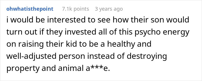 A Reddit comment on a disruptive kid with a toxic mom, discussing alternative parenting for a well-adjusted child.