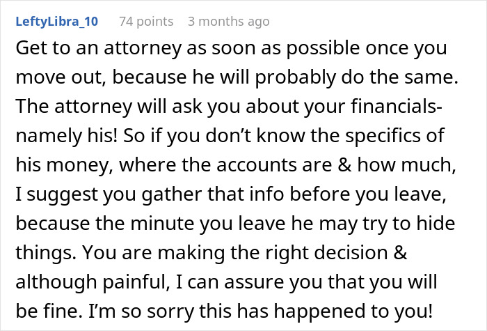 Comment advising to consult an attorney quickly when a delusional husband expects wife to raise his affair child. Comment advising to consult an attorney quickly when a delusional husband expects wife to raise his affair child.