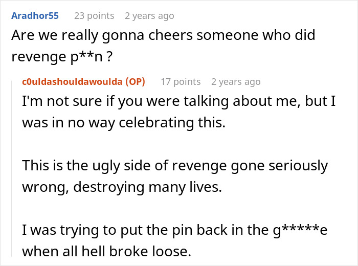 Online chat discussion about revenge p**n and consequences of wife getting cheeky with lover on husband's PC recording sessions. Online chat discussion about revenge p**n and consequences of wife getting cheeky with lover on husband's PC recording sessions.