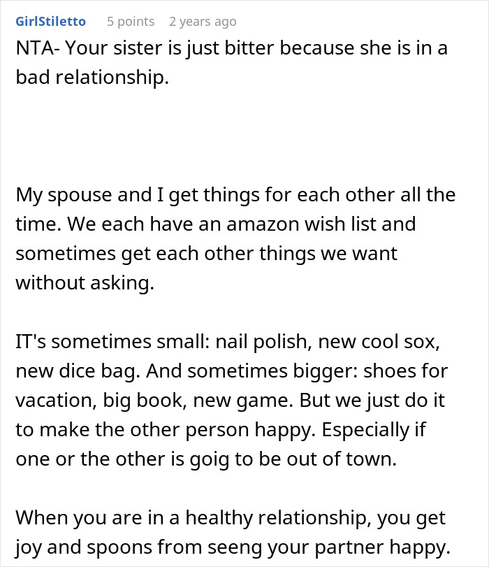 Woman Tells Sister She Shouldn't Rub Her "Picture-Perfect Marriage" In Other People's Faces