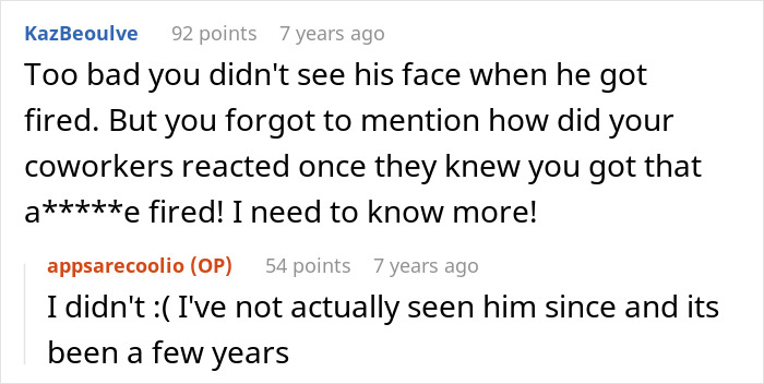 Man Goes From Fired To Promoted In A Matter Of Weeks After Corrupt Boss Tries To Get Rid Of Him