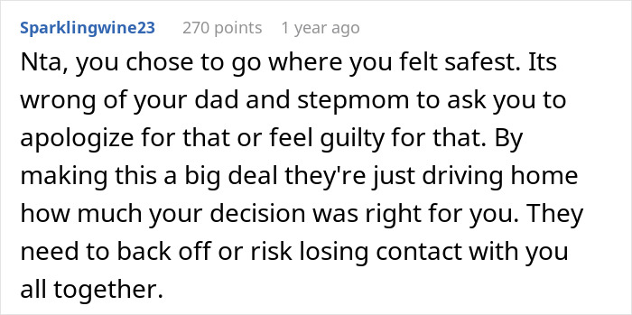 Stepmom Breaks Her Own Promise, Demands Teen Stepkids Apologize For Not Choosing Her During Crisis