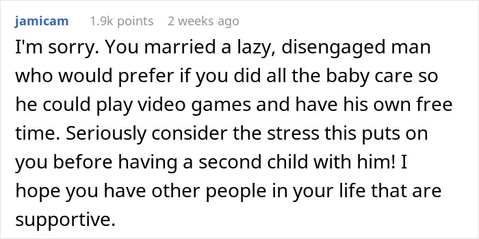 Man Plays Video Games For 5 Hours, Then Complains When Wife Tracks Time He Spent With Their Baby