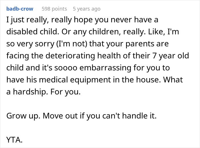 The Internet Calls Out This College Student After She Reveals Why She Hates Her Disabled Brother