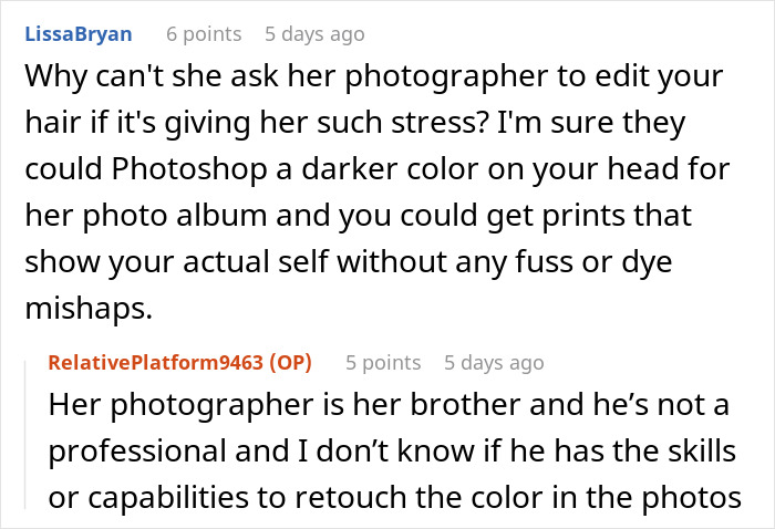 Man Of Honor Told To Change His Blue Hair For Wedding, Bride Uncovers Mom's Meddling Just In Time Man Of Honor Told To Change His Blue Hair For Wedding, Bride Uncovers Mom's Meddling Just In Time