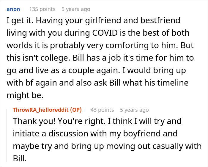 Woman Upset Fiance&rsquo;s Friend Won&rsquo;t Move Out After Finding A Job, Learns The Truth About Their Relationship