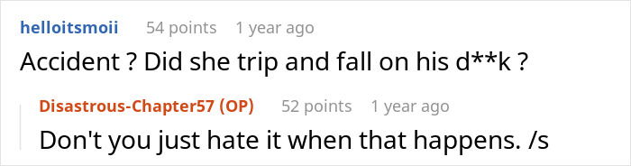 Screenshot of a social media comment thread discussing a cheating incident involving a lady and her sister's baby daddy.