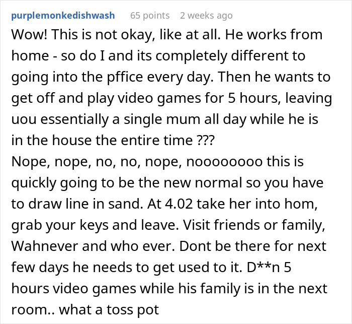 Man Plays Video Games For 5 Hours, Then Complains When Wife Tracks Time He Spent With Their Baby