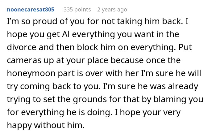 Man Calls Wife Selfish For Refusing To Become A SAHM While Cheating On Her The Entire Time