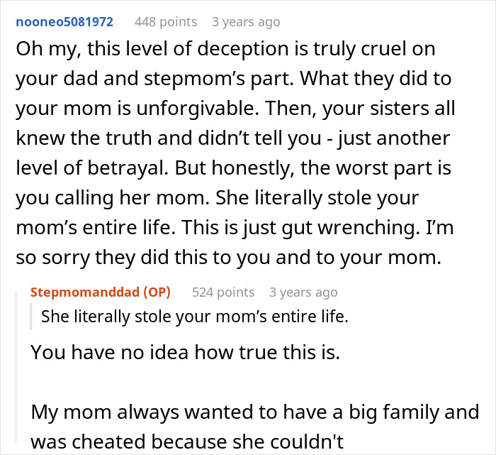 Cunning Dad Hides The Fact That New Wife Was His Affair Partner, 22YO Finds Out From Photo Albums