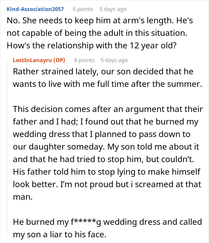 Screenshot of an online discussion where a teen confronts dad after forgotten birthday, highlighting strained family relationships. Screenshot of an online discussion where a teen confronts dad after forgotten birthday, highlighting strained family relationships.