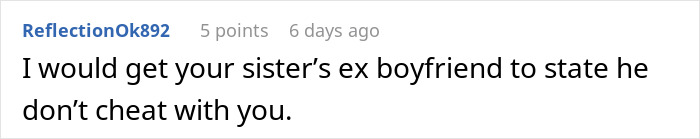 Woman accused of sleeping with sister&rsquo;s fianc&eacute; over coincidence, family conflicted and struggling to change their mind.