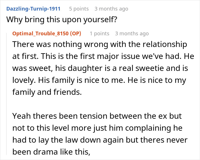 Woman confused by boyfriend’s ex being difficult, meets her, and discovers she is not the problem in their relationship. Woman confused by boyfriend’s ex being difficult, meets her, and discovers she is not the problem in their relationship.