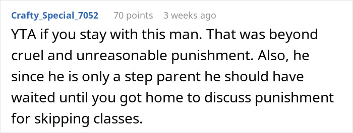 Mean Guy Punishes Teen Stepson By Cutting His Long Hair, Wife "Punishes" His Credit Card In Return