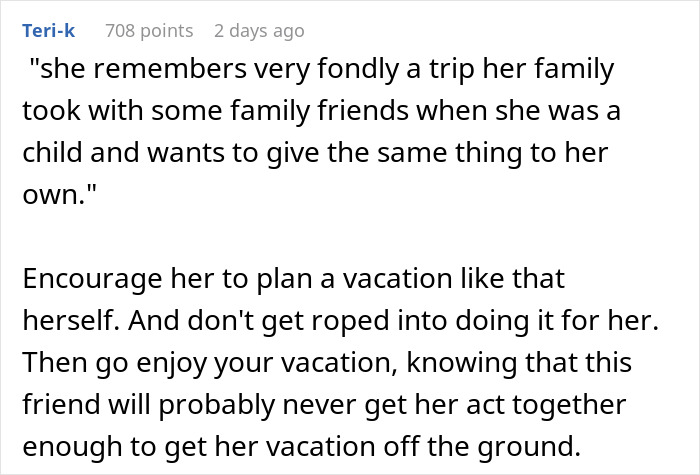 Friendship On Troubled Waters As Woman Doesn't Want A Joint Family Trip With Bestie, She Loses It