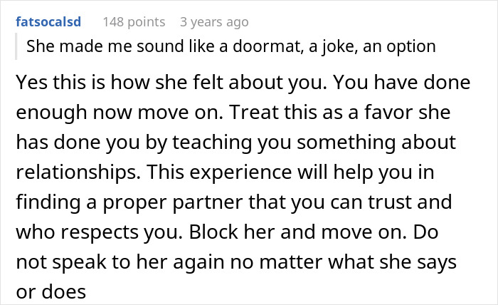 Guy Gets Savage Revenge On Cheating Ex, Thinks He Went Overboard: "A Doormat, A Joke, An Option"