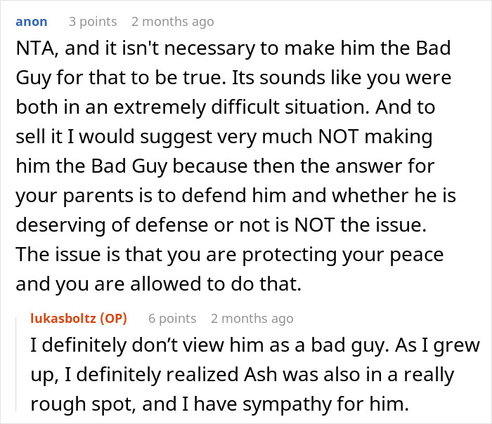 Man Refuses To Let His Estranged Brother Back Into His Life, Their Mom Tries To Force A Reunion